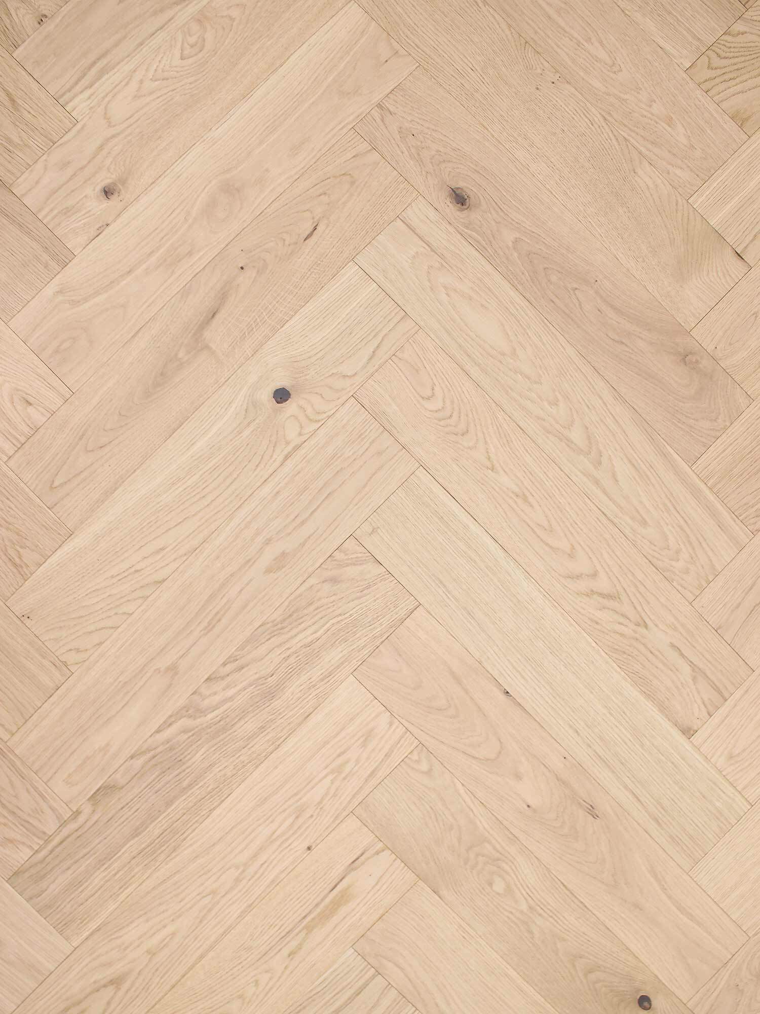 Natural Oak (Clear Coat) engineered timber flooring