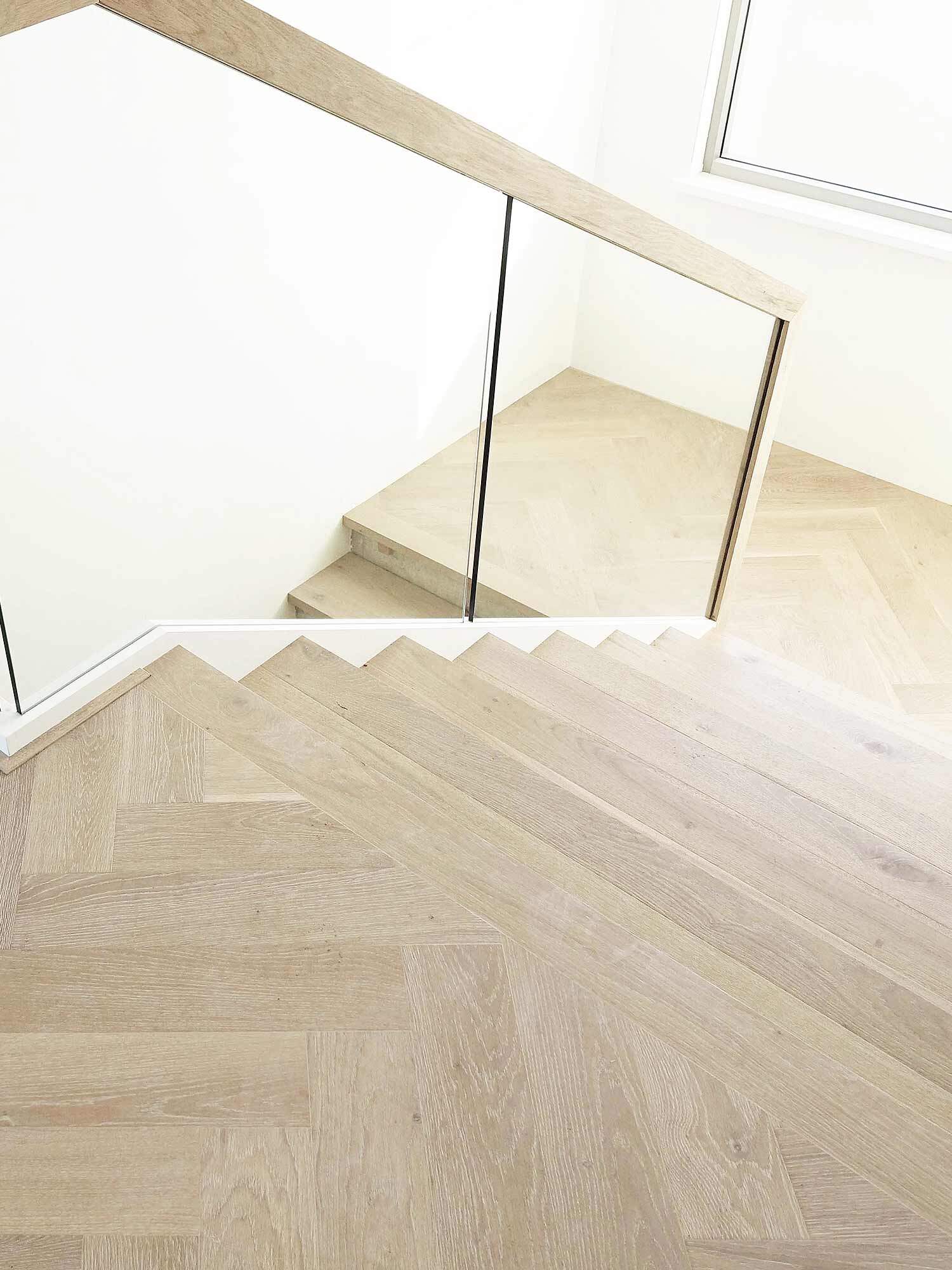 White Wash engineered timber flooring