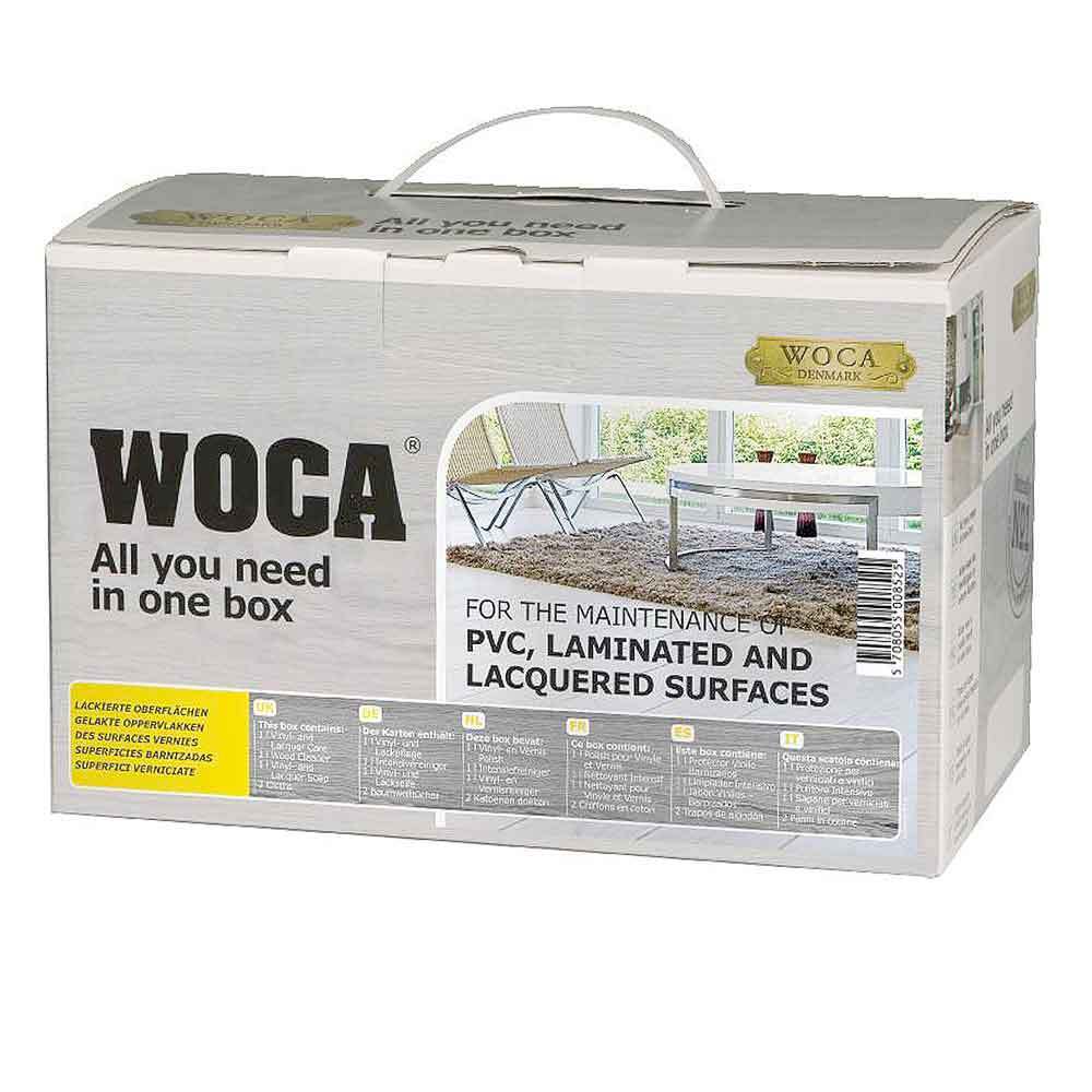 WOCA Care Kit engineered timber flooring