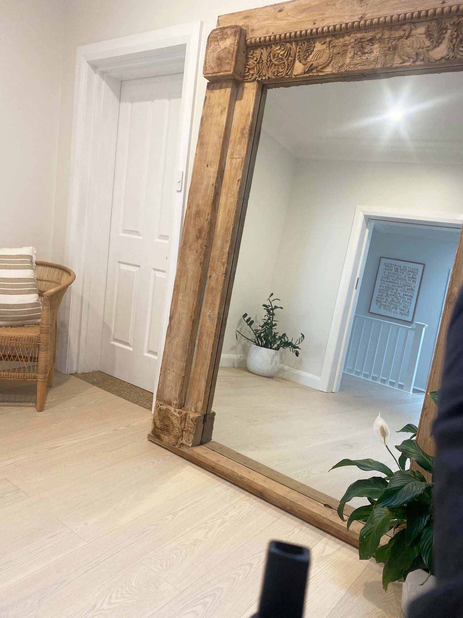 Natural Blanche engineered timber flooring