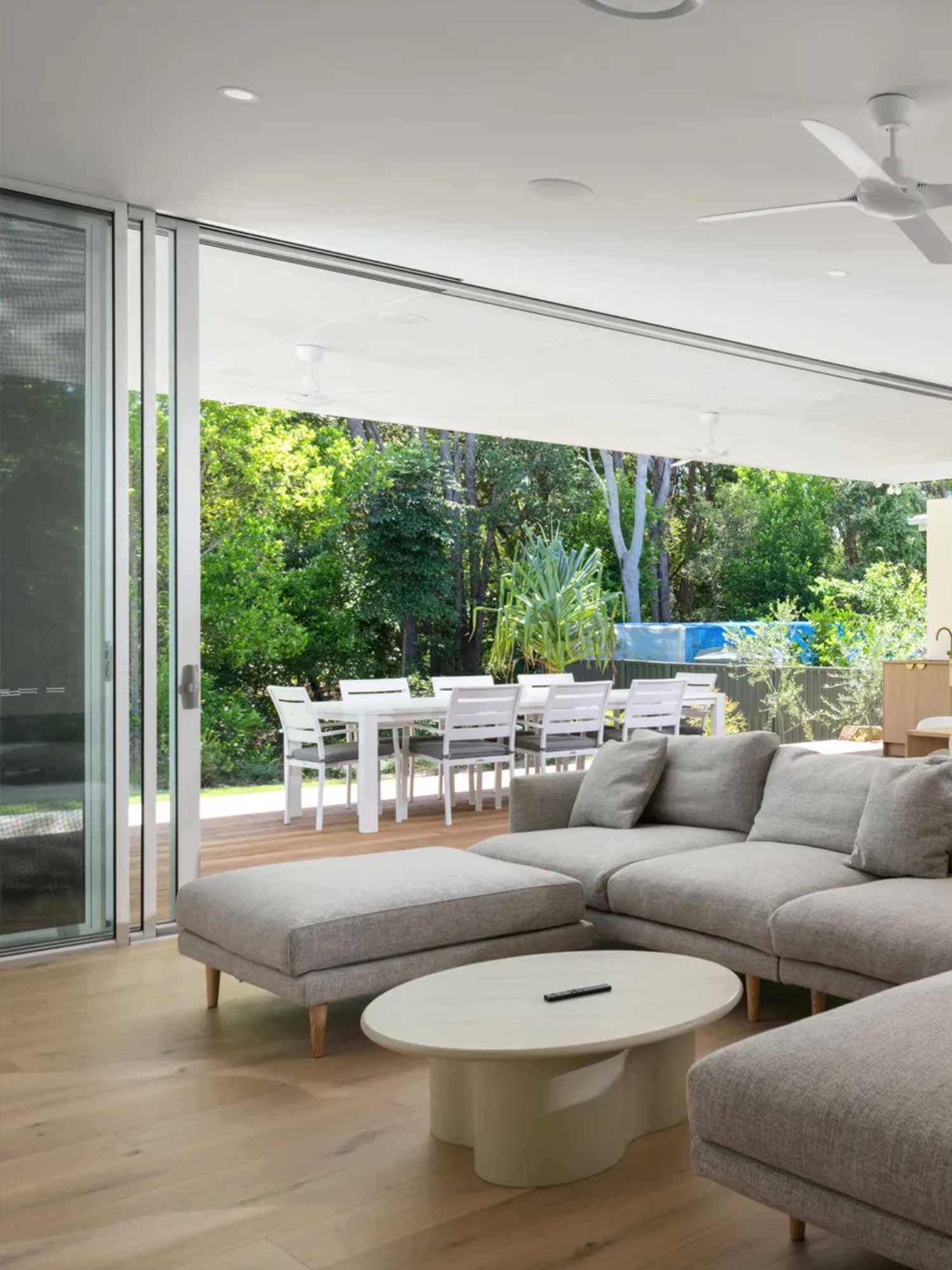 Natural Clear Coat engineered timber flooring